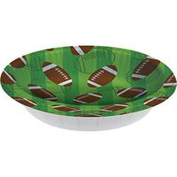 Club Pack of 96 Football Disposable Paper Party Banquet Dinner Bowls 20 oz