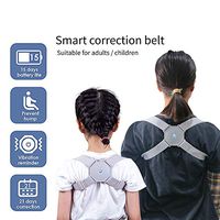 Posture Corrector for Men Women & Children - Adjustable Upper Back Brace - Providing Pain Relief from Neck (Back)