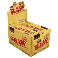 RAW Classic Natural Unrefined Pre Rolled Cones - 20 Cones per Box - 98 Special Size (12)