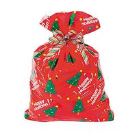 12 Jumbo Christmas Tree Holiday Gift Bags 47" Sturdy