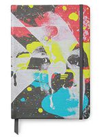Graffiti Designs UV Printed on PU Leather A5 Bullet Dotted Journal Notebook