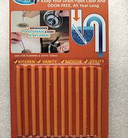 Clean Sticks for Drains, Magic Sticks Drain Cleaner Sink Freshener to Keep Odor Free As Seen On TV for Bathroom, Kitchen, Toilet, Shower Drain (orange)