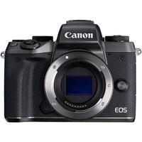 Canon EOS M5 Mirrorless Wi-Fi Enabled, Built-in Bluetooth Digital Camera Body Only (International Version No Warranty) (Kit Box-No Lens Included)
