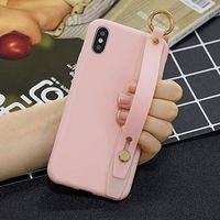 Amocase Soft Silicone Case with 2 in 1 Stylus for Samsung Galaxy Note 10/Note 10 5G,Cute Sweet Candy Color Wrist Strap Stand Shockproof Anti-Scratch Flexible Case - Light Pink