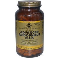 Solgar, Advanced Acidophilus Plus, 240 Veggie Caps -(2 pack)