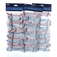 Ai-De-Chef K0123-3PK 30 Elastic Plastic Bowl Covers Large Medium Kitchen Storage Picnic Leftovers, Silver