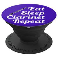 Clarinet Player Gift - Eat Sleep Clarinet Repeat - Blue