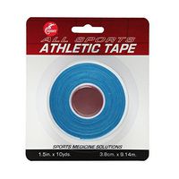 Cramer Team Color Athletic Tape, Easy Tear Tape for Ankle, Wrist, & Injury Taping, Protect & Prevent Injuries, Promote Healing, Athletic Training Supplies, 1.5" X 10 Yard Roll, Colored AT Tape, Pack of 3, Orange