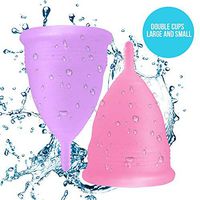 Menstrual Period Cup Cleaner, Menstrual Period Cups For Women Beginner, Menstrual Cup Wash Holder Storage, Period Menstrual Cup Reusable Comfortable, Sensitive Period Menstrual Cup Set Heavy Flow (S)
