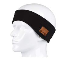 Bluetooth Sweatband Headband Sports (Black)