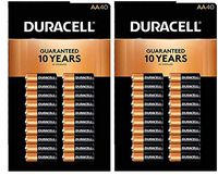 Duracell MN1500 Duralock Copper Top Alkaline AA Batteries (80-Count)