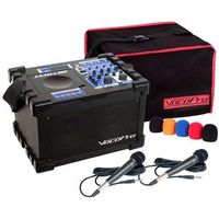 VocoPro JAMCUBE-MC 100W Stereo All-In-One Mini PA/Entertainment Package
