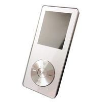 Dedeo MP3 Player 8GB Ultra Slim Music Player with FM Radio Voice Recorder Expandable Up to 128 GB - Silver