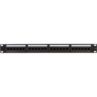 Buyer's Point 24 Port Cat6 RJ45 Patch Panel Rackmount or Wallmount with Punch Down Tool and Cable Management System (1, 24 Port), Server, Compatible with Cat 3/4/5/5e/6