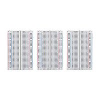FTCBlock MB-102 Breadboard 400 Point Solderless Prototype PCB Board Kit for Arduino Proto Shield Distribution Connecting Blocks (3pcs )