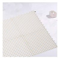 GHHZZQ Bathtub Mats Non-Slip Splice Massage Kitchen Foot Pad Shower Stall Mat Balcony, 10 Colors, 30x30cm, 0.9 cm Thick, 1 Piece (Color : White, Size : 5-Tiles)