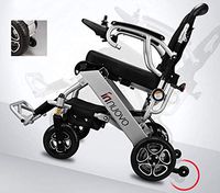 J.GH Premium Electric Power Wheelchair, Portable Power Wheelchair, Air Travel Allowed,Mobility Motorized, Foldable Compact Power Wheels