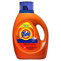 Tide Laundry Detergent Liquid, Original Scent, HE Turbo Clean, 64 Loads