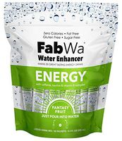 Fabwa Energy Water Enhancer, Fantasy Fruit, 30 Count