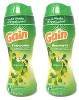 Gain Fireworks in-Wash Scent Booster Beads, Original, 7.2 oz (Pack of 2)