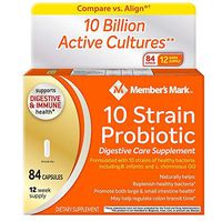 Member's Mark 10 Strain Probiotic (84 ct.) (pack of 2)