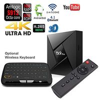 APES TX9 Pro Octa-Core 32GB/3GB DDR3 Bluetooth Android 7.1 Amlogic S912 1080p 4K 3D Dual WiFi Google Play Smart TV Box + H18 Touchpad Wireless Keyboard Remote