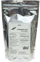 NuSci Pure D-Aspartic Acid (DAA) Powder AJI Quality Standard (500 Grams (1.1 lb))