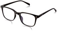 Sun Nowa Blue Light Blocking Blocker Reading Glasses for Men & Women - Minimizes Eye Strain, Provides Eye Protection, and Filters UV Light - Perfect for Computer, Gaming, Daily Use (Black, 0)