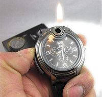 Cool Novel Watch Refillable Butane Gas Cigarette Cigar Lighter