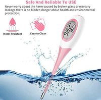 Digital Thermometer for Adults and Children Large Face LCD Fast Read - Instant Read Thermometer for Fever Detection with Quick 5 Second Read Time