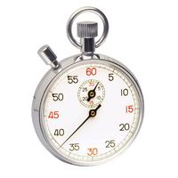 H-B DURAC Analog Copper Chromium Plated Stopwatch; 30 Minute, 1/5 Second Intervals (B61700-5100)