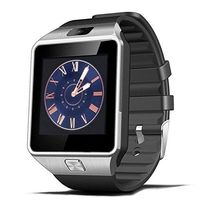 DZ09 smart watch latest card Bluetooth support Android Apple system, watch mobile phone Android smart mobile phone watch (Black)