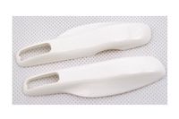 Chromesupply Gloss White Hard Plastic Keyless Remote Key Fob Flip Key Protection Case Cover Side Blades For Porsche 991 981 Cayenne Panamera