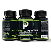 Puric Plus - Uric Acid Support for Kidney and Liver Health, Premium Ingredients Include Tart Cherry, Turmeric Root, Green Coffee Extract, Cranberry, Milk Thistle, Amla