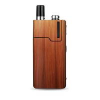 IT'S A SKIN Decal Vinyl Wrap Compatible with Lost Vape Orion Q/Smooth Maple Walnut Wood