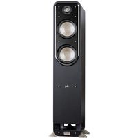 Polk Signature Series S55 Floor Standing Speaker, American HiFi Surround Sound for TV, Music, and Movies, Stylish Looks, Big Sound, Bi-wire and Bi-amp, Detachable Magnetic Grille Included (Renewed)