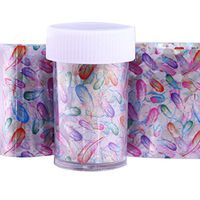 Nail Art Stickers,Putars Fashion Design Nail Art Foil Stickers Transfer Decal Tips Manicure