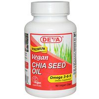 Deva Vegan Vitamins Chia Seed Oil Vegan 90 Sgel