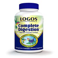 Logos Nutritionals - Complete Digestion - 60 Count - Comprehensive Digestive Enzyme Formula for Improved Nutrient Absorption