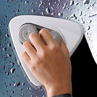 LZH FILTER Double-Sided Magnetic Window Glass Cleaning Bursh, Glass Wiper Cleaner Household Cleaning Tools, Fit for for High-Rise Glass Windows & Doors Car Glazed Windows