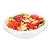 Cold Salad Bowl Lids - Clear Plastic - Fit's 7.4 oz Salad Bowls - 200ct Box - Restaurantware