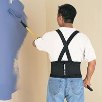 Complete Medical Back Belt Unisex Black Obusforme, Medium/Large, 0.8 Pound