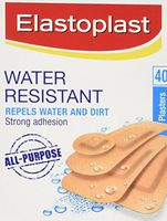 Elastoplast Water Resistant Plaster, 40 Plasters