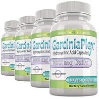 Best Slimming Pills That Work: Burn Fat Fast Pills Formulated to Burn Belly Fat Supplements to Lose Weight Fast, Top Natural Dietary Supplements for Weight Loss Pure Extract Garcinia Plex Bulk 4 Pack