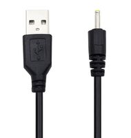USB DC Cable Charger Cord for iRULU 9" Quad Core Android 4.4 KitKat Tablet PC