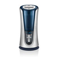 Cool & Warm Mist Tower Ultrasonic Humidifier | 1.5 Gallon Tank, 65 Hour Runtime, LCD Display, Humidity Sensor | Clean Tank Technology, BONUS DEMINERALIZATION CARTRIDGE | HoMedics