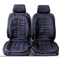 Per 2pcs Car Heat Pad Heating Seat Cushion Vehicle Seat Heater Adjustable Temperature with Cigarette Lighter Plug 12V