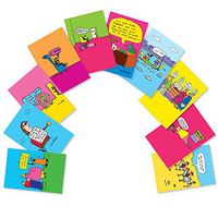 NobleWorks, 10 Blank Funny Cards Boxed - Assortment of All Occasion Cards with Envelopes - John Callahan's He Won't Get Far on Foot AC6222OCB-B1x10