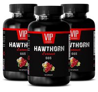 Herbal Supplements for Immune System - Hawthorn Extract 665 - Immunity Booster - 3 Bottles 360 Capsules