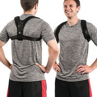 Adjustable Posture Corrector Back Braces: Correct Slouching with Figure 8 Clavicle & Shoulder Support & Straightener Brace for Men & Women - Upright Trainer (Standard)